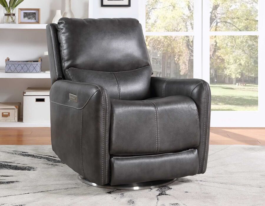 Standage sales leather recliner