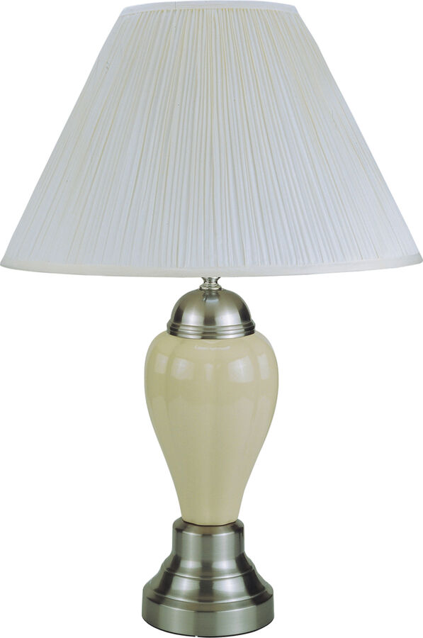 Porcelain Lamp Ivory