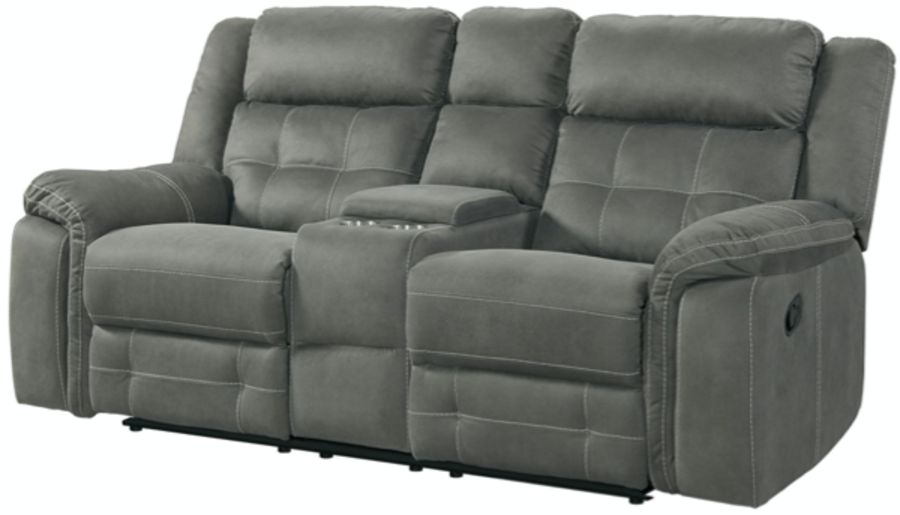 Lane Reclining Sofa Grey At Carl S